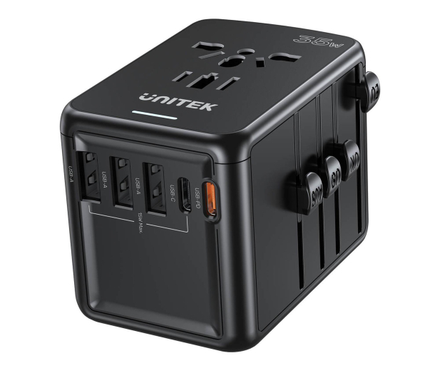 Unitek Ładowarka podróżna EU/US/UK/AUS PD 35 W - 1455238 - zdjęcie 3